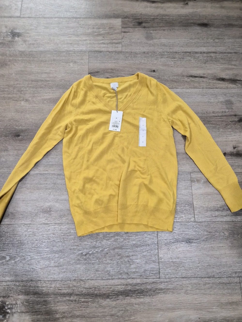 Target Yellow V-Neck Women's Sweater